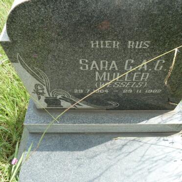 MULLER Sara C.A.G. nee WESSELS 1904-1982