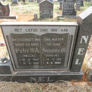 NEL Pieter W.A. 1909-1996 & Susanna M. 1915-2003