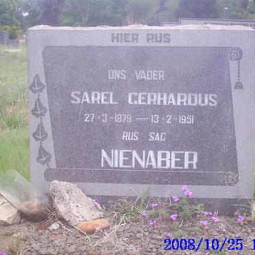 NIENABER Sarel Gerhardus 1879-1951