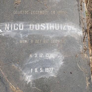 OOSTHUIZEN Nico 1936-1977