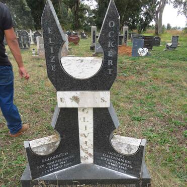 OLIVIER Ockert Johannes Stephanus 1943-2012 & Elizabeth VAN RENSBURG 1947-2003