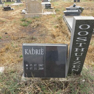 OOSTHUIZEN Kadrie 1967-2009