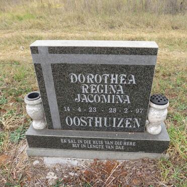 OOSTHUIZEN Dorothea Regina Jacomina 1923-1997