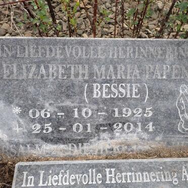 PAPENFUS Elizabeth Maria 1925-2014 :: LAWSON Judith Maria nee PAPENFUS 1952-2021_1