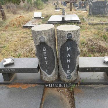 POTGIETER Manie 1909-1975 & Bettie 1927- 