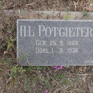 POTGIETER H.L. 1868-1936
