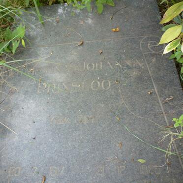 PRINSLOO Christina Johanna nee SMIT 1917-1985