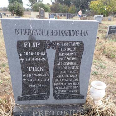 PRETORIUS Flip 1952-2014 & Tiek 1957-2013