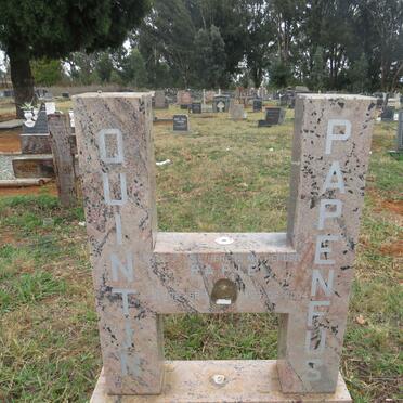 PAPENFUS Quintin 1984-2004