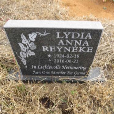 REYNEKE Lydia Anna 1924-2016