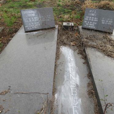 RENSBURG Stephanus Lourens, van 1925-1994 & M.P.C. 1922-2004 