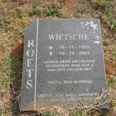 ROETS Wietsche 1929-2001
