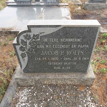 ROETS Jacob P. 1926-1964