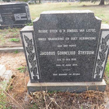 STRYDOM Jacobus Cornelius 1896-1944