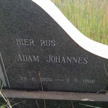 SERFONTEIN Adam Johannes 1900-1968