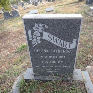 SWART Regina Catherina 1894-1978