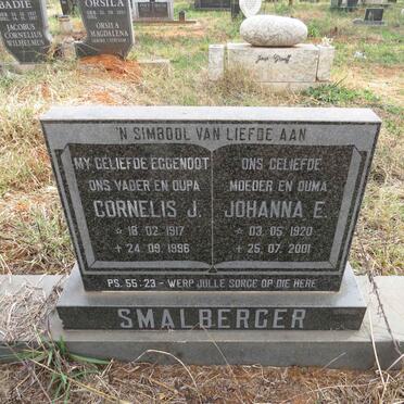 SMALBERGER Cornelis J. 1917-1996 & Johanna E. 1920-2001
