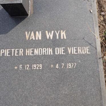 WYK Pieter Hendrik, van Die Vierde 1929-1977