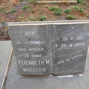 WHEELER Johannes W.W. 1915-1989 & Elizabeth M. 1917-1979 _2