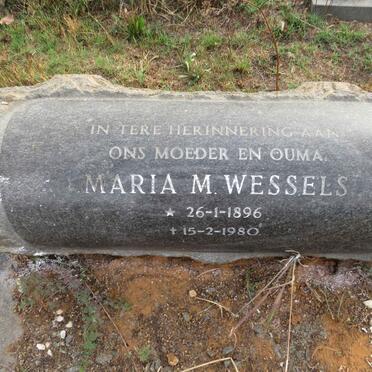 WESSELS Maria M. 1896-1980