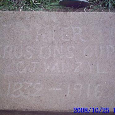 ZYL G.J., van 1832-1916