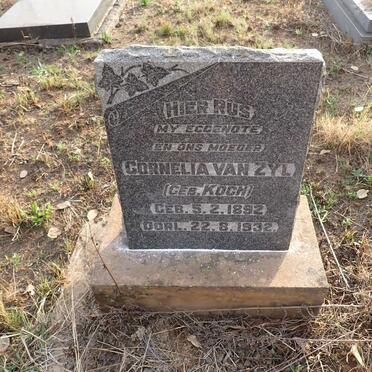 ZYL Cornelia, van nee KOCH 1892-1932