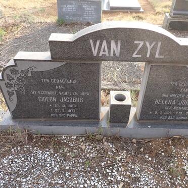 ZYL Gideon Jacobus, van 1903-1977 & Helena Johanna NIENABER 1907-1979