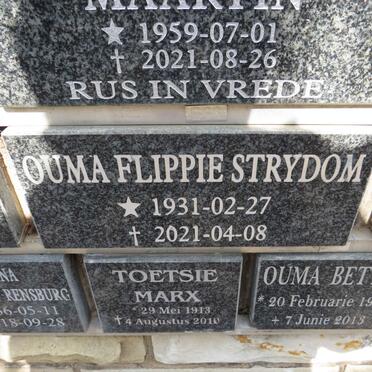 STRYDOM Flippie 1931-2021