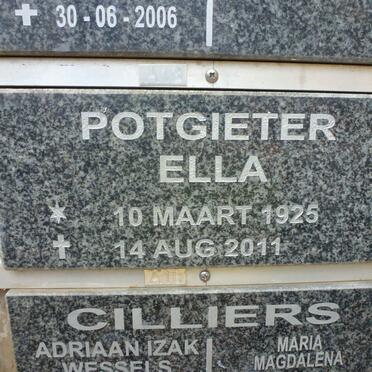 POTGIETER Ella 1925-2011