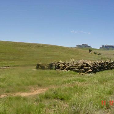 Free State, HARRISMITH district, Swinburne, Meijer's Geluk 531, farm cemetery