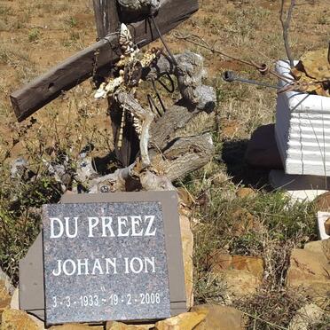 PREEZ Johan Ion, du 1933-2008