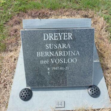DREYER Susara Bernardina nee VOSLOO 1947-