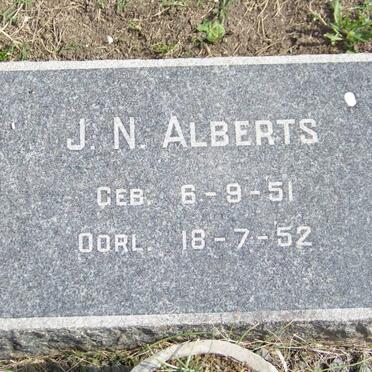 ALBERTS J.N. 1951-1952