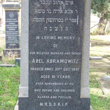 ABRAMOWITZ Abel -1947