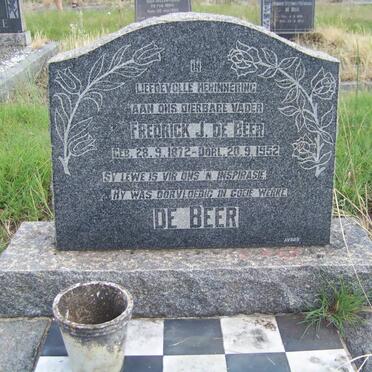 BEER Fredrick J., de 1872-1952