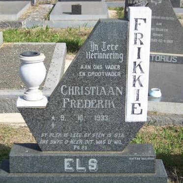 ELS Christiaan Frederik 1933-