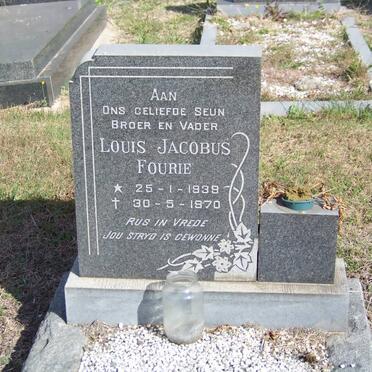 FOURIE Louis Jacobus 1939-1970