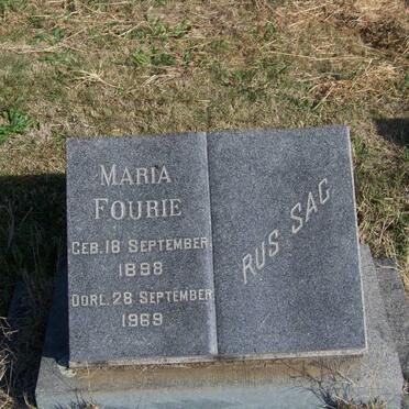 FOURIE Maria 1898-1969