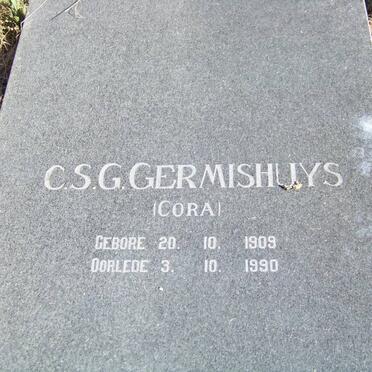 GERMISHUYS C.S.G. 1909-1990