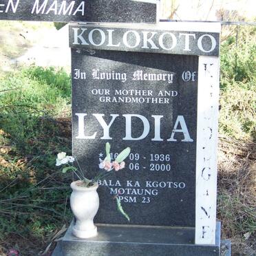 KOLOKOTO Bernard 1935-1999 &amp; Lydia 1936-2000