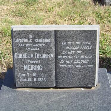 MEIRING Cornelia Fredrika 1911-1986