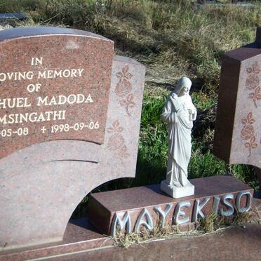 MAYEKISO Bethuel Madoda Msingathi 1918-1998