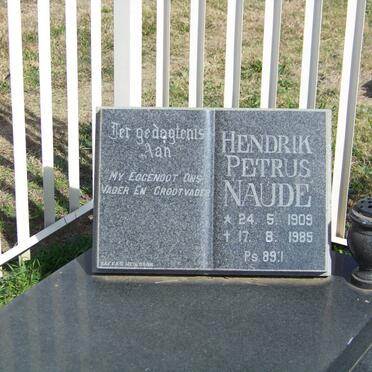 NAUDE Hendrik Petrus 1909-1985