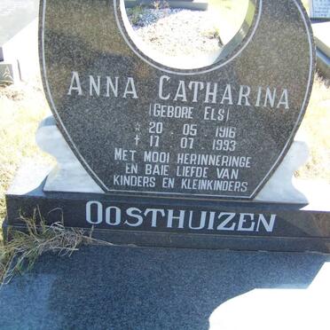 OOSTHUIZEN Anna Catharina nee ELS 1916-1993
