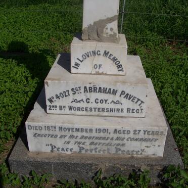 PAVETT Abraham -1901