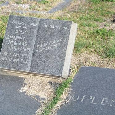 PLESSIS Johannes Nicolaas Stephanus, du 1882-1963 &amp; Anna Aletta Sophia LEONARD 1886-1972