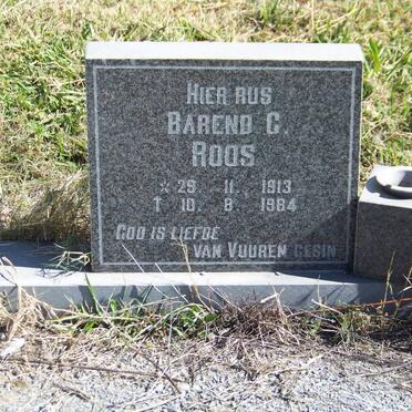 ROOS Barend C. 1913-1984