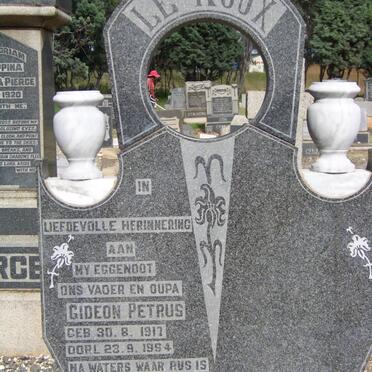 ROUX Gideon Petrus, le 1917-1994