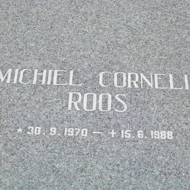 ROOS Michiel Cornelis 1970-1988