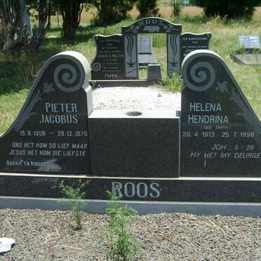 ROOS Pieter Jacobus 1908-1975 &amp; Helena Hendrina SMITH 1913-1996